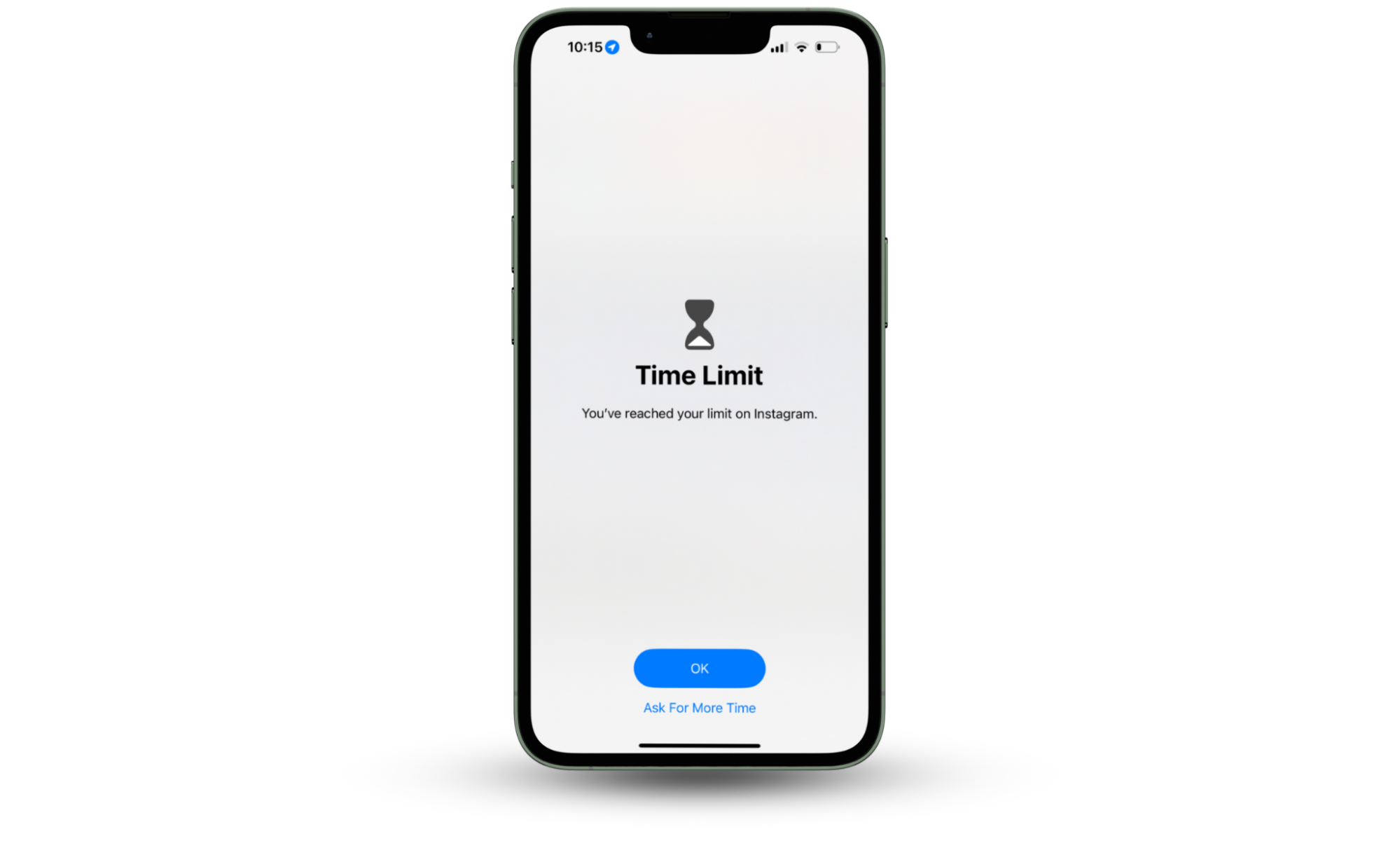Use the Time Limit feature to lock Apps on iPhone. Tap Ask for More Time and enter your passcode to unlock the app. Use the Time Limit feature to lock Apps on iPhone. Tap Ask for More Time and enter your passcode to unlock the app.