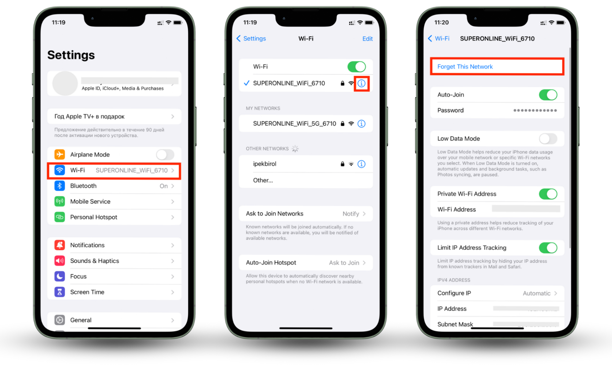 Check your Wi-Fi settings for unknown networks and delete them on your iPhone. Check your Wi-Fi settings for unknown networks and delete them on your iPhone.