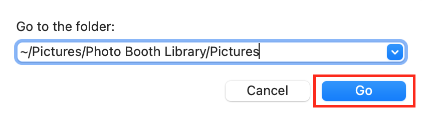 Photo Booth Library Pictures folder Photo Booth Library Pictures folder