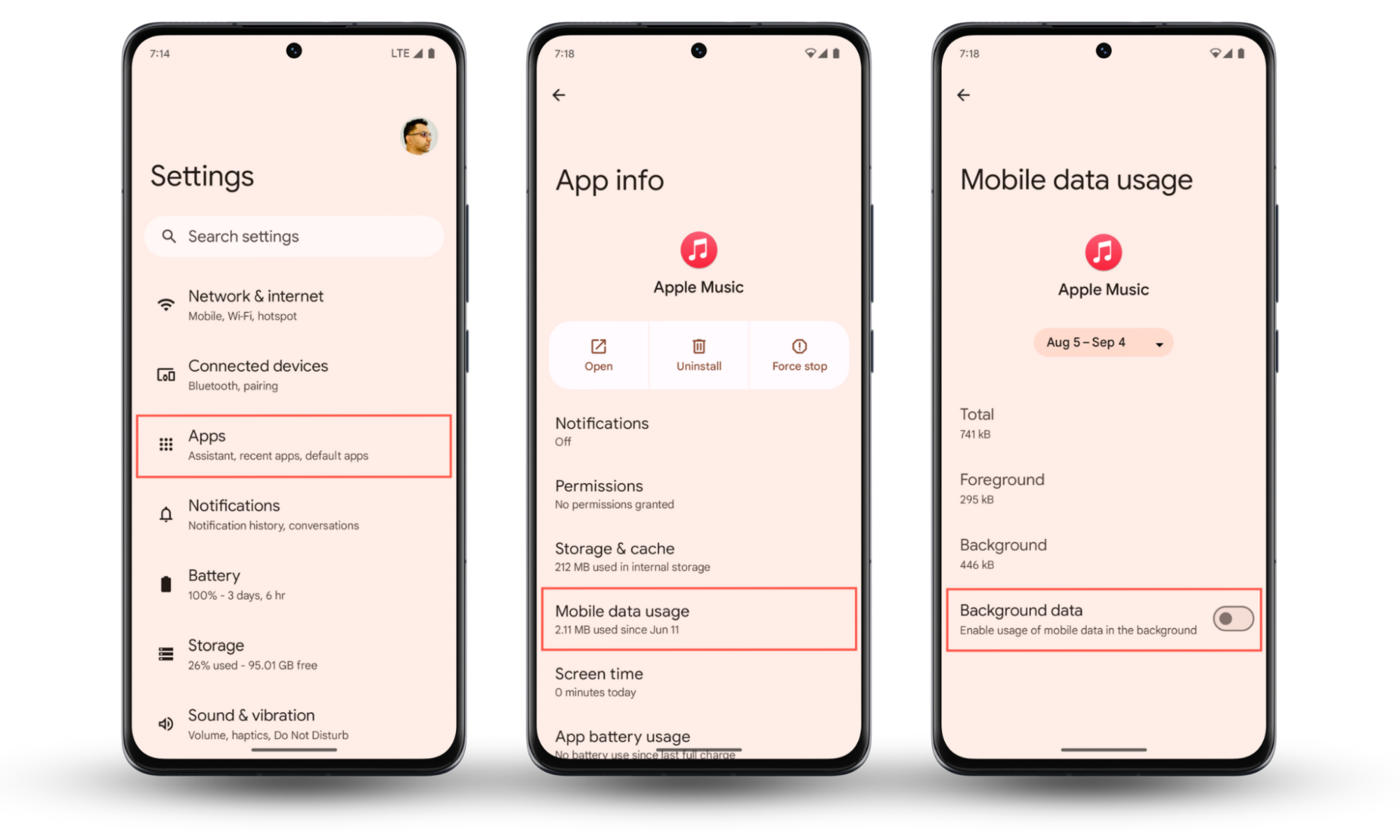 Screenshots that demonstrate how to disable apps from working in the background on an Android device if your phone keeps glitching. Screenshots that demonstrate how to disable apps from working in the background on an Android device if your phone keeps glitching.