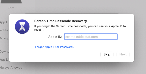 Screen Time Passcode Recovery Screen Time Passcode Recovery