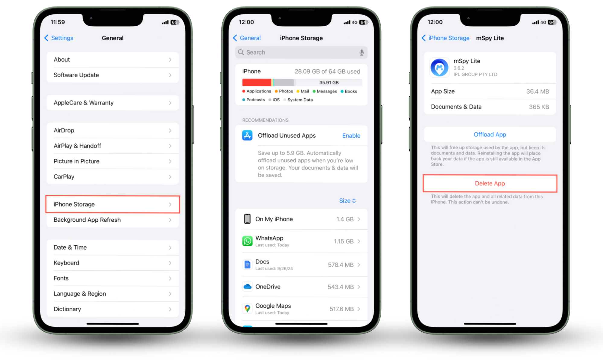 These iPhone screenshots show how to find and delete suspicious apps in iOS if your iPhone is being hacked through Safari. These iPhone screenshots show how to find and delete suspicious apps in iOS if your iPhone is being hacked through Safari.