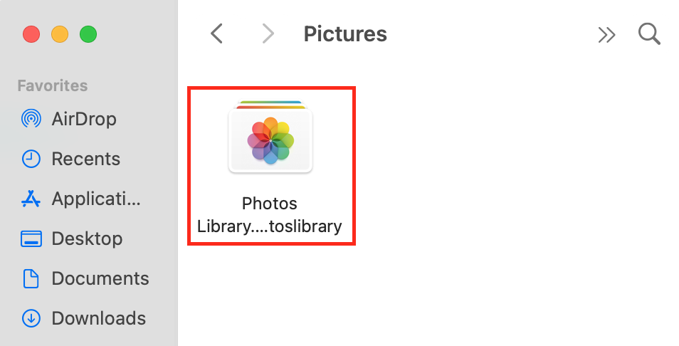 Mac Photos Library folder Mac Photos Library folder