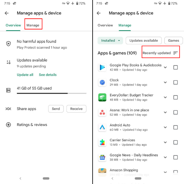 Android Delete Unused App Instructions Android Delete Unused App Instructions