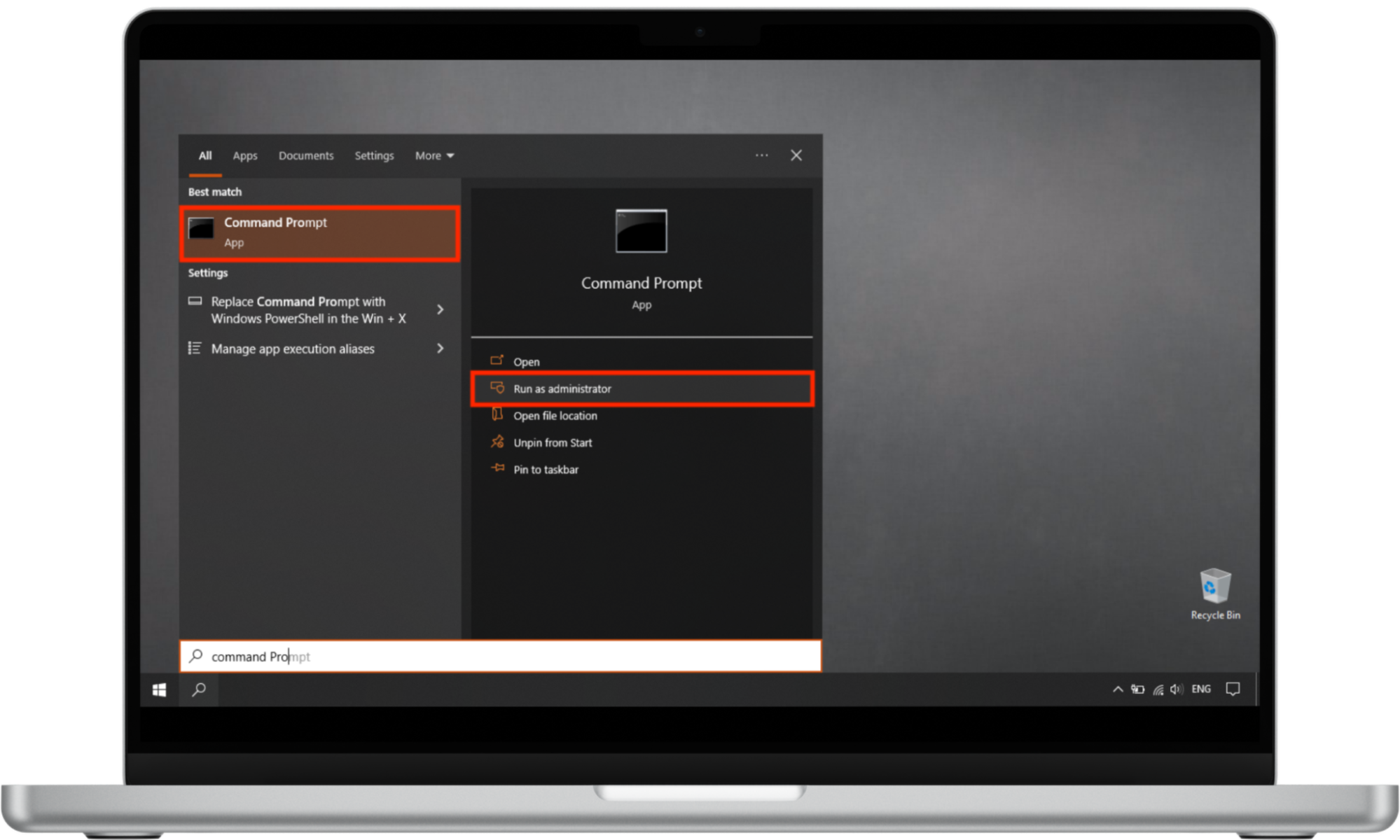 To run an SFC Scan on Windows 10 and 11, open Command Prompt and select the Run as administrator option. To run an SFC Scan on Windows 10 and 11, open Command Prompt and select the Run as administrator option.