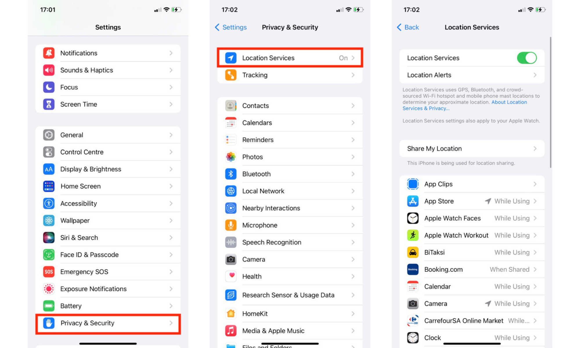 How to retrieve location sharing from certain apps on iPhone. How to retrieve location sharing from certain apps on iPhone.