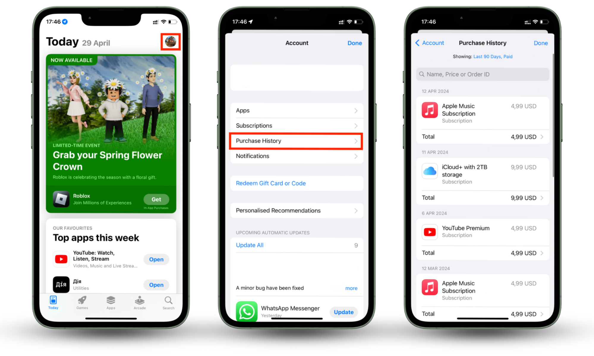 Go to the App Store, Account, Purchased to find your purchase history in the iPhone app store. Review your purchase history to find mSpy on your iPhone. Go to the App Store, Account, Purchased to find your purchase history in the iPhone app store. Review your purchase history to find mSpy on your iPhone.