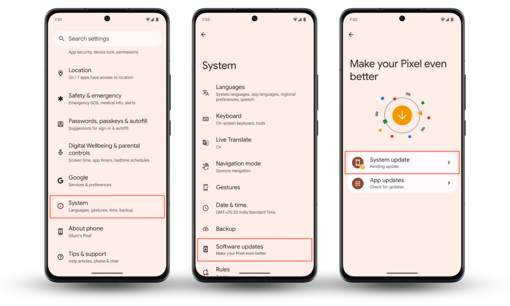 Screenshots that demonstrate how to update the system software on an Android device and fix issues if your phone keeps glitching. Screenshots that demonstrate how to update the system software on an Android device and fix issues if your phone keeps glitching.