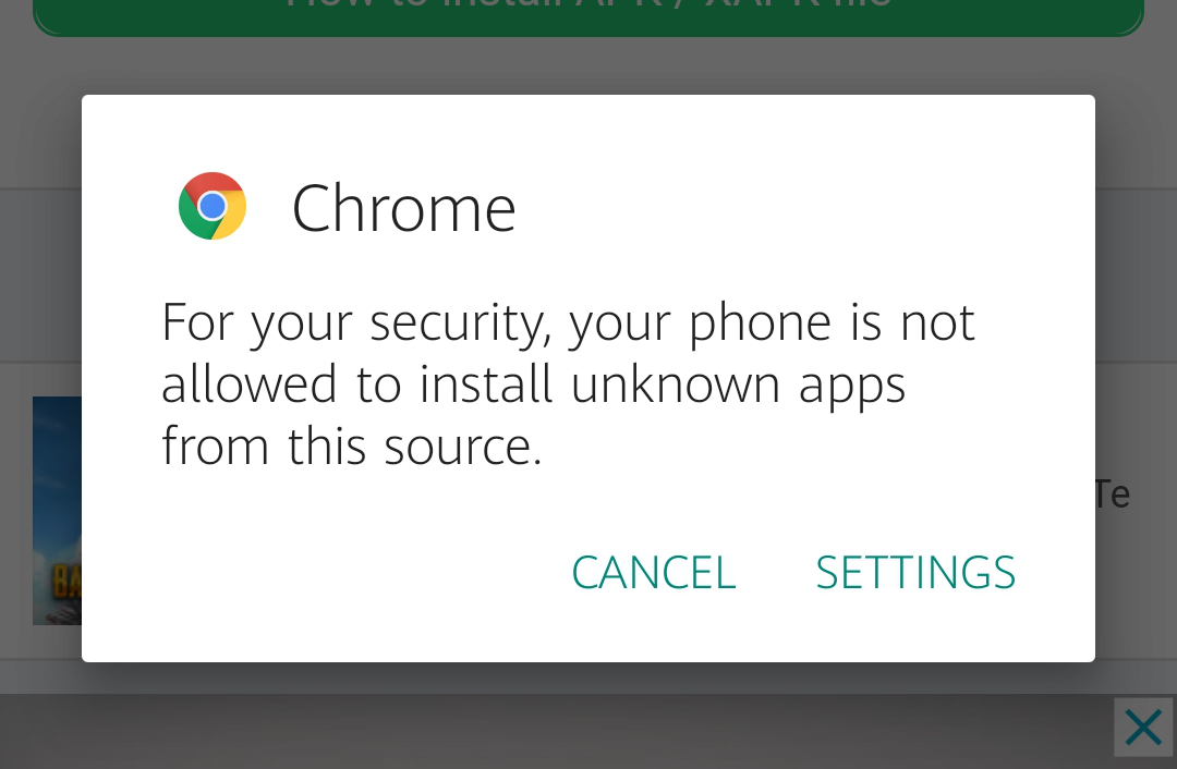 check settings for unknown sources on an Android check settings for unknown sources on an Android