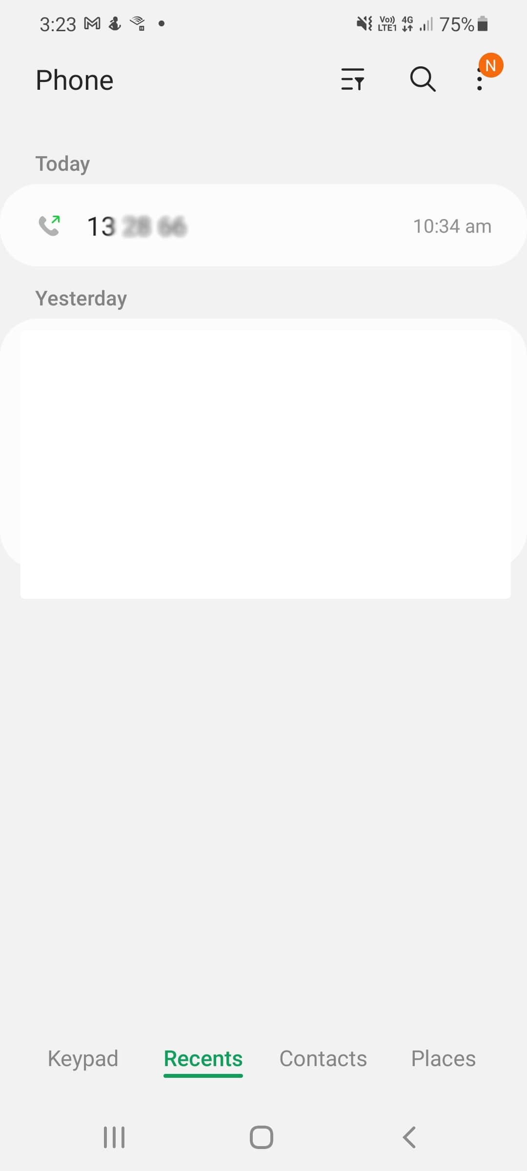 Android Phone Recents Android Phone Recents