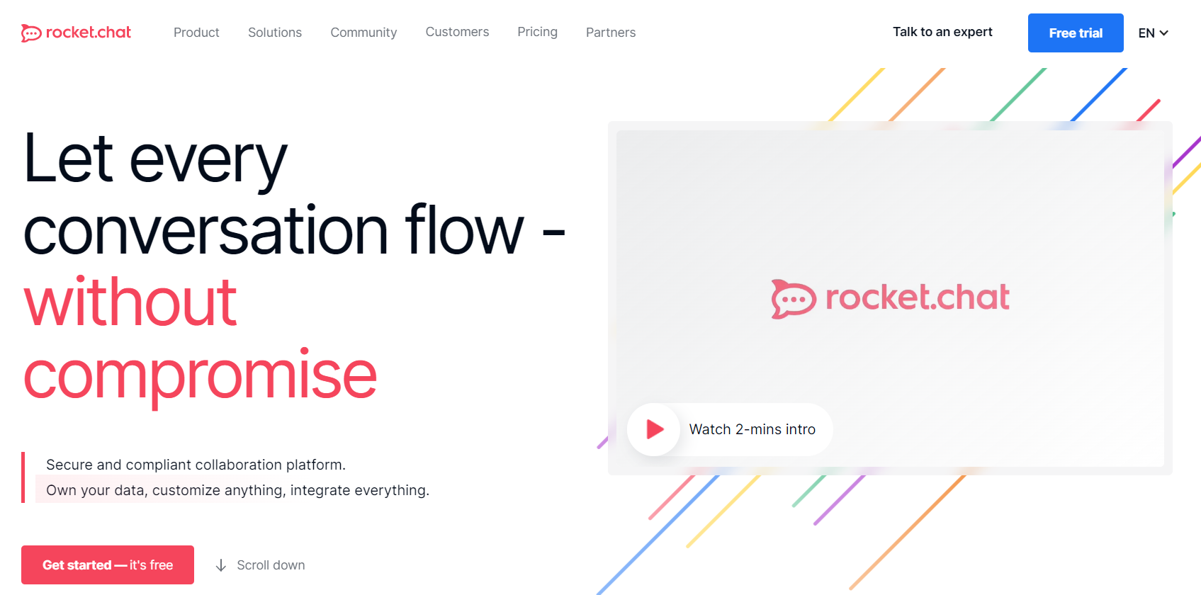 Rocket.Chat Website Rocket.Chat Website