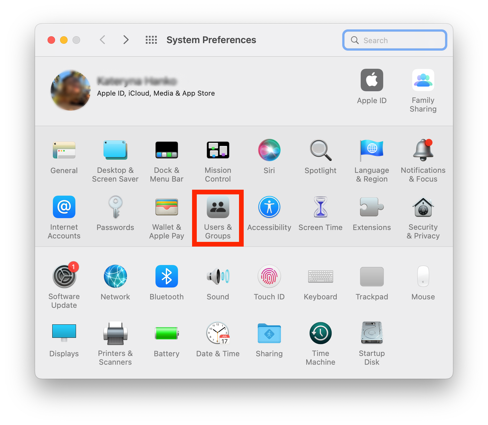 Users & Groups on Mac Users & Groups on Mac