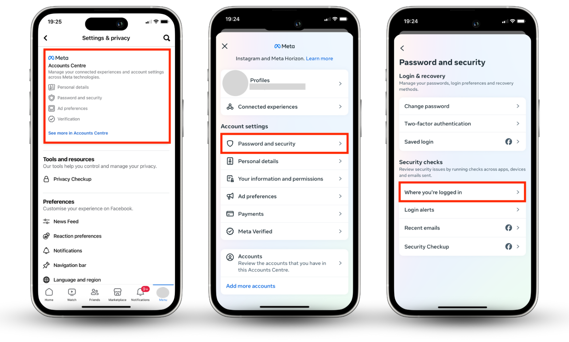 How to check where you were logged in to Facebook on your phone. How to check where you were logged in to Facebook on your phone.