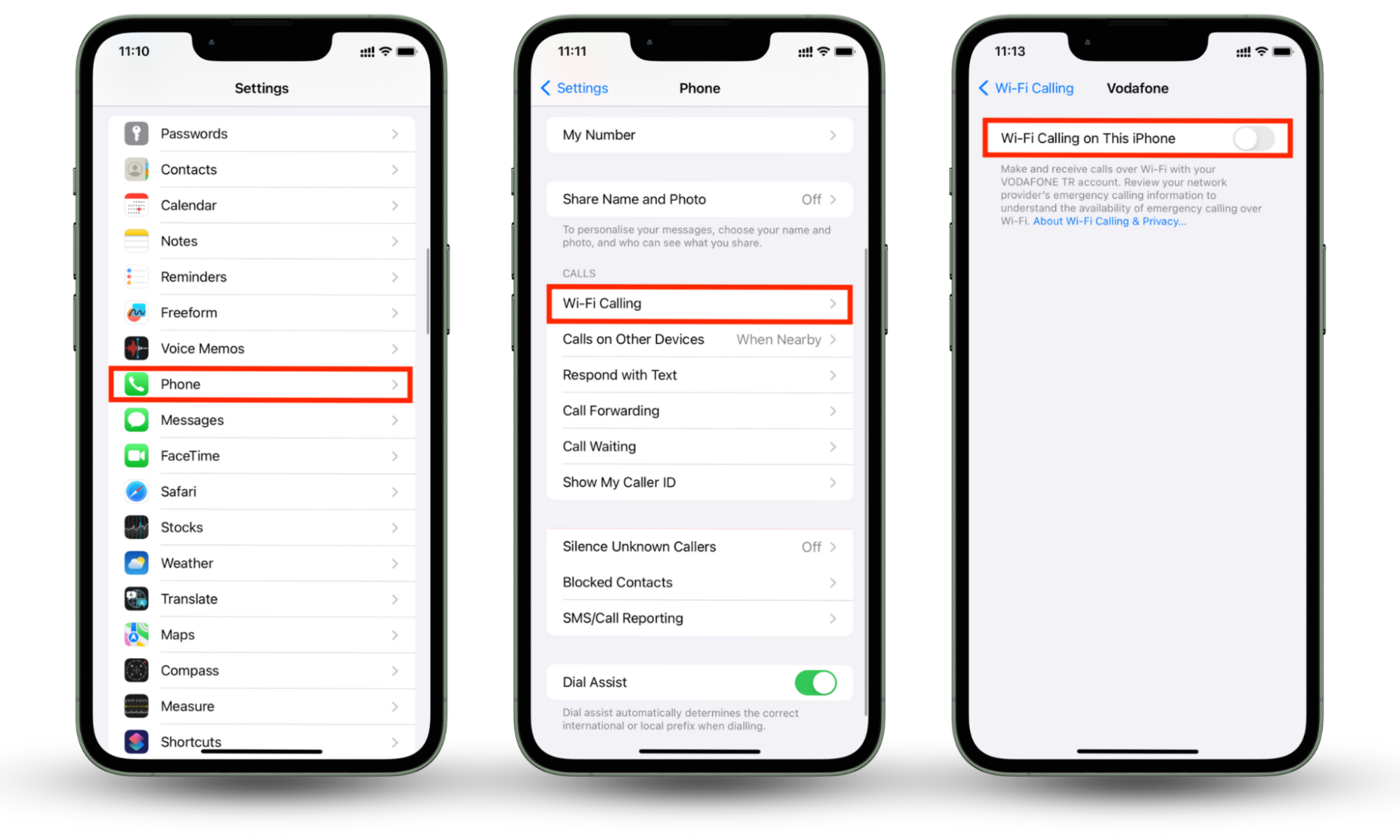 These screenshots instruct how to enable Wi-Fi calling on iOS if iPhone is not making calls. These screenshots instruct how to enable Wi-Fi calling on iOS if iPhone is not making calls.