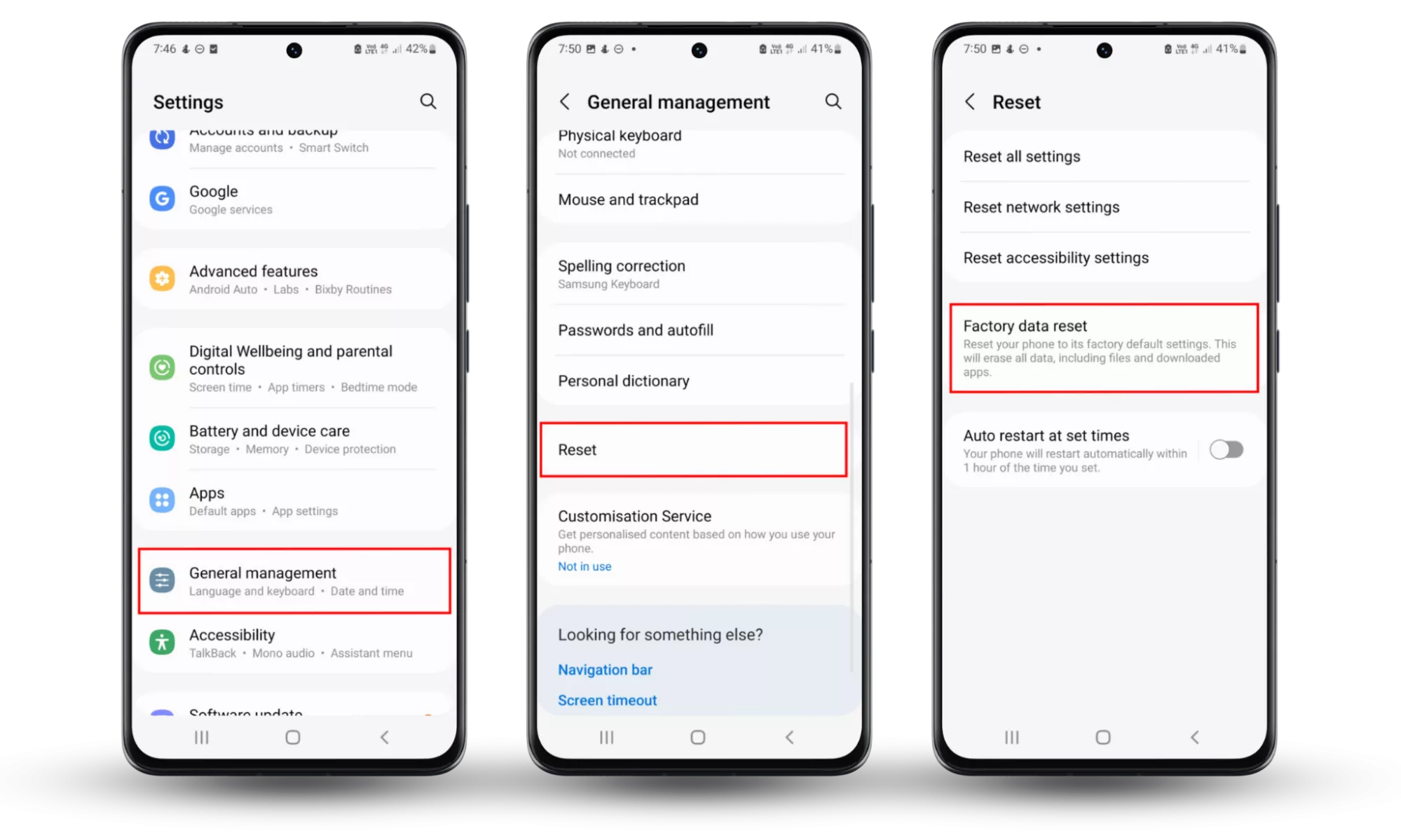 If your device is tapped, you can clear all malware by performing a factory reset. Go to Settings General management Reset and tap Factory data reset. If your device is tapped, you can clear all malware by performing a factory reset. Go to Settings General management Reset and tap Factory data reset.