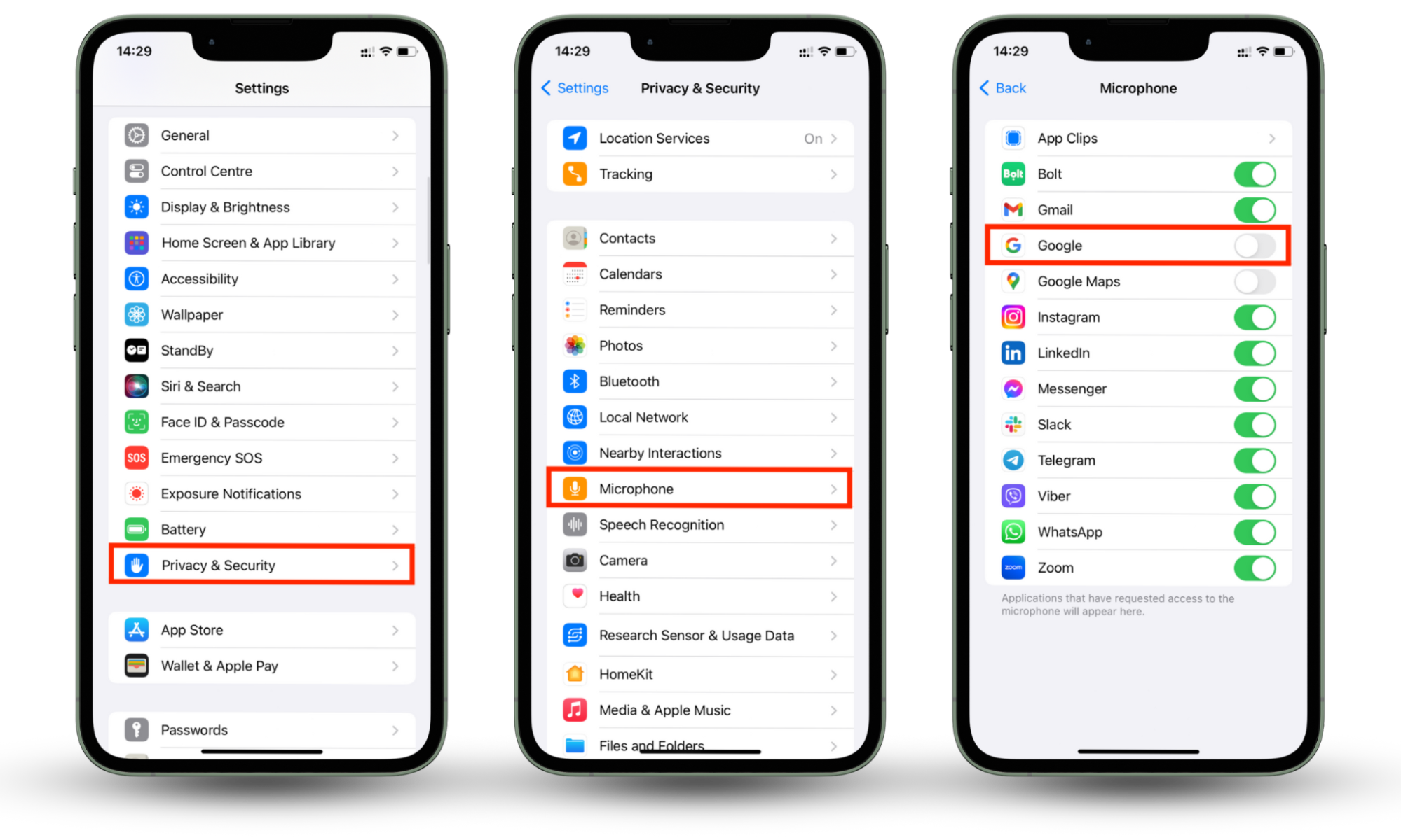 To turn off the orange dot on an iPhone, you must disable microphone access for specific apps. Go to Settings > Privacy & Security > Microphone and toggle it off. To turn off the orange dot on an iPhone, you must disable microphone access for specific apps. Go to Settings > Privacy & Security > Microphone and toggle it off.