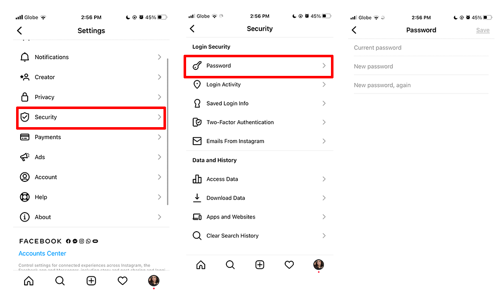 How to change Instagram account password How to change Instagram account password