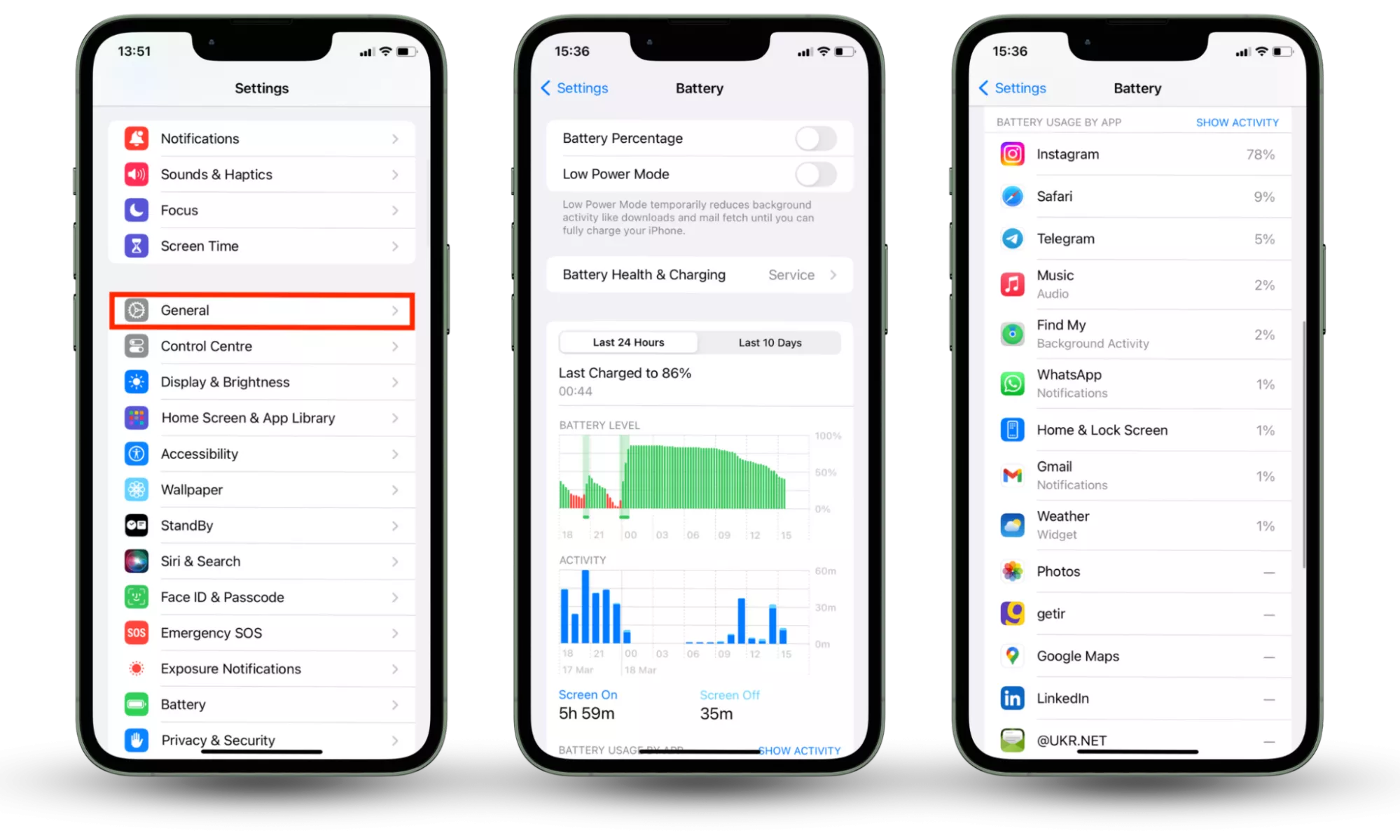 Battery problems are a sign that your iPhone is tapped. To check your iPhone's battery usage, go to Settings Battery, then scroll down for more information. Battery problems are a sign that your iPhone is tapped. To check your iPhone's battery usage, go to Settings Battery, then scroll down for more information.