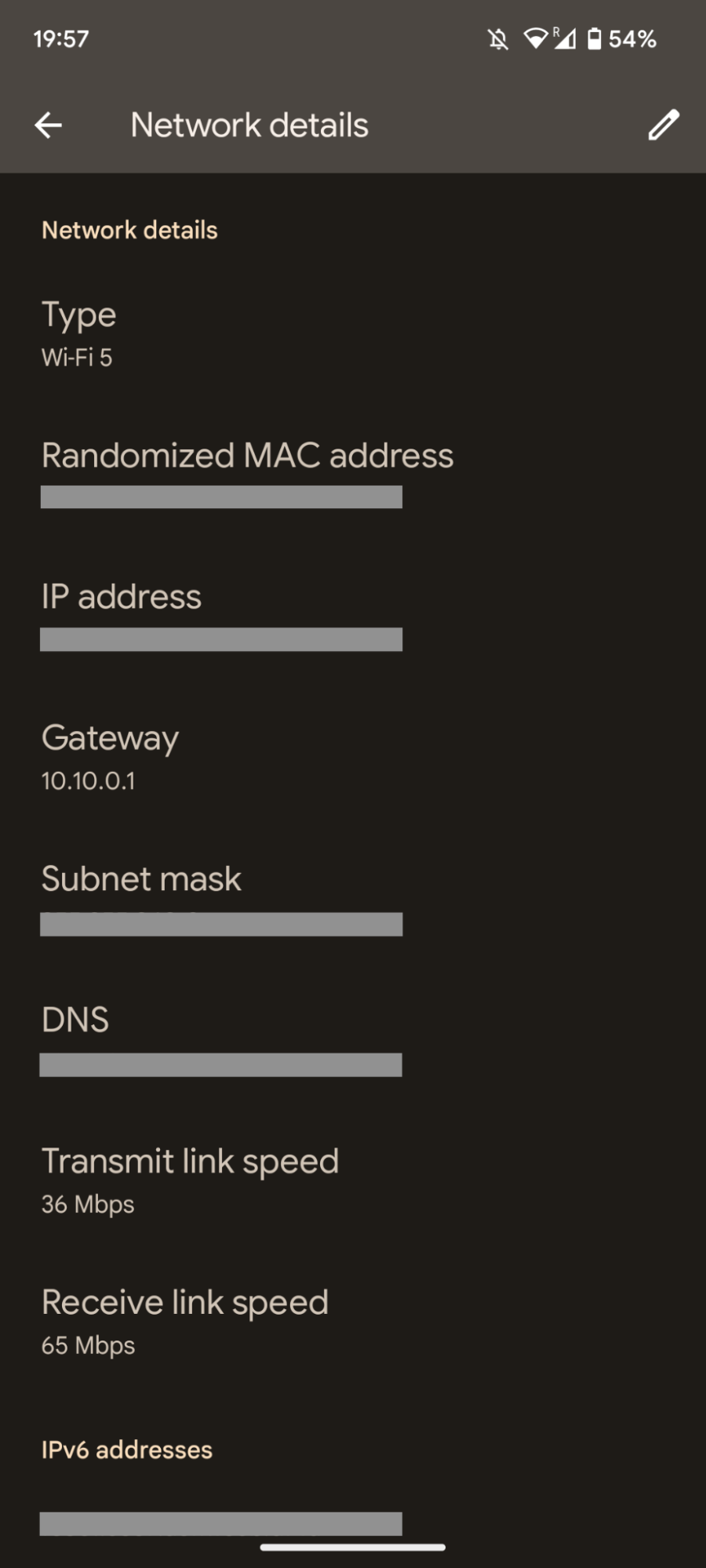 This Android screenshot shows how to check the Wi-Fi security level via the Wi-Fi information panel in the Settings app. This Android screenshot shows how to check the Wi-Fi security level via the Wi-Fi information panel in the Settings app.