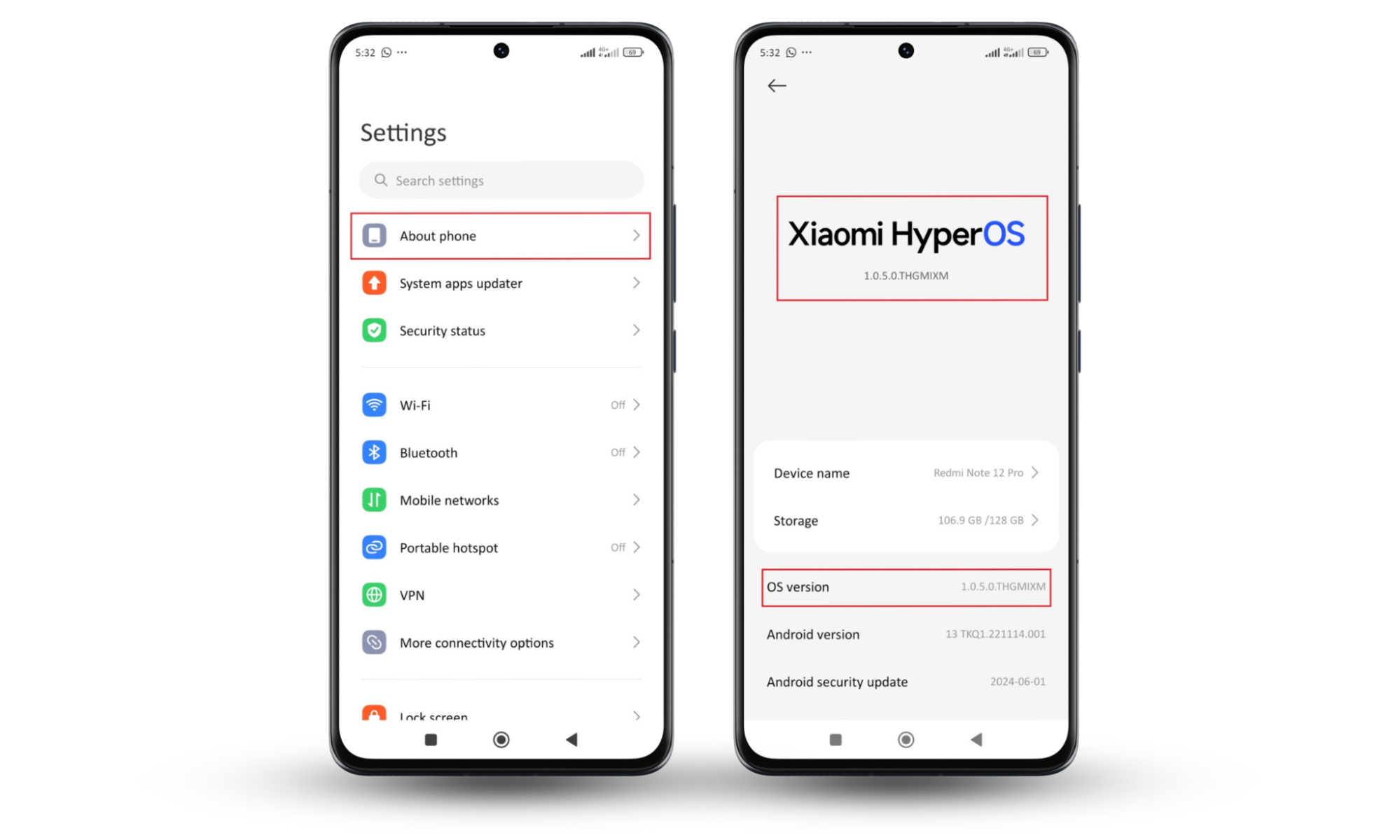 Instructions on how to detect FlexiSpy on Android by updating the operating system. Steps include going to Settings, finding system update, looking for updates, and installing the update to remove vulnerabilities exploited by spyware. Instructions on how to detect FlexiSpy on Android by updating the operating system. Steps include going to Settings, finding system update, looking for updates, and installing the update to remove vulnerabilities exploited by spyware.