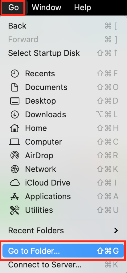 Go to Folder on Mac Go to Folder on Mac