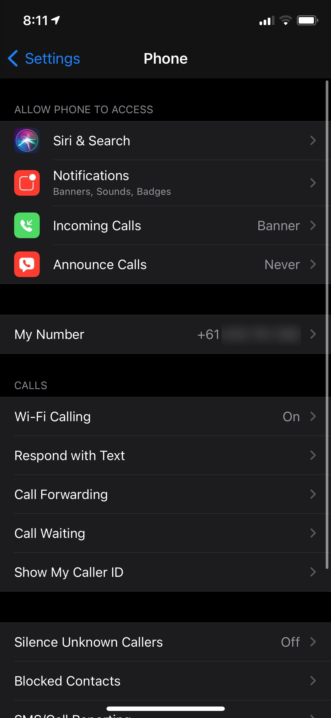 Silence Unknown Callers Silence Unknown Callers