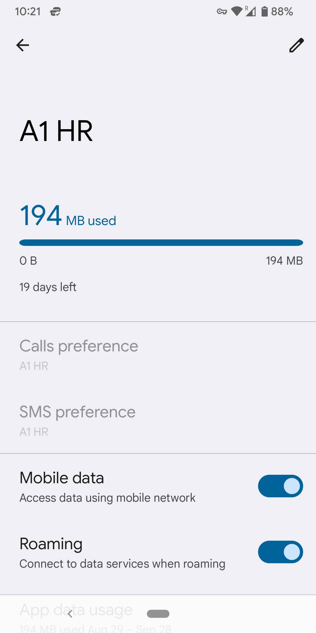 Android Data Usage Android Data Usage