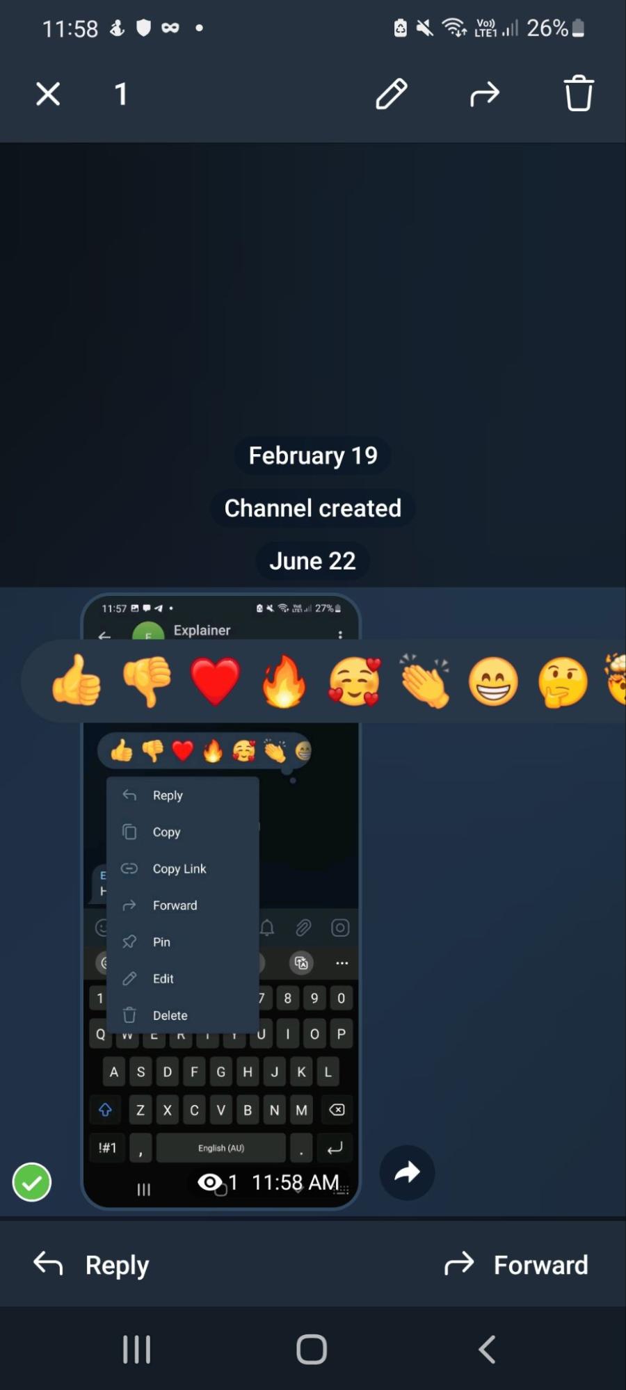 Select your message, then select the Trash icon at the top right-hand corner to delete the message. Select your message, then select the Trash icon at the top right-hand corner to delete the message.