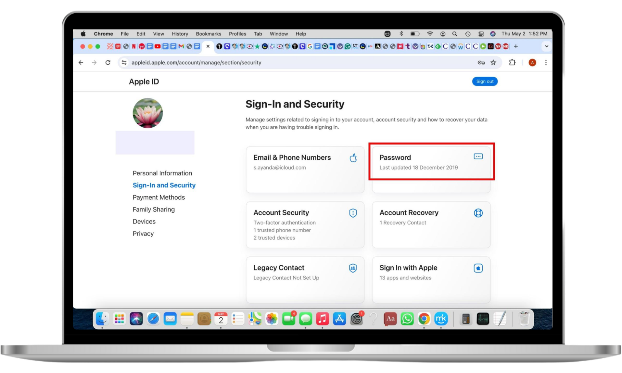To uninstall WebWatcher on your iPhone, you must change your iCloud password. Go to https://appleid.apple.com/, sign in to your account, and click on Sign-In and Security > Password. To uninstall WebWatcher on your iPhone, you must change your iCloud password. Go to https://appleid.apple.com/, sign in to your account, and click on Sign-In and Security > Password.
