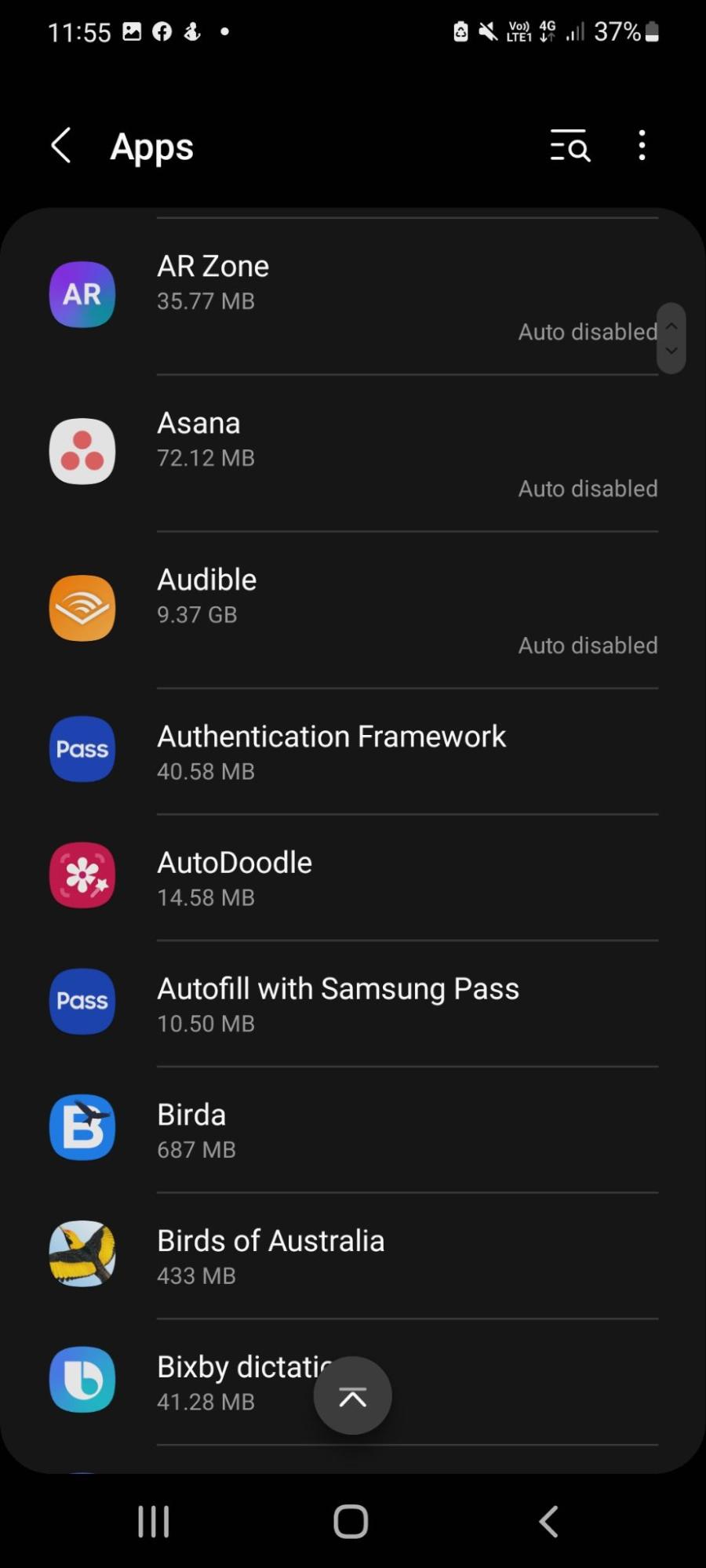 Scroll through your device apps to discover suspicious or unauthorized apps. Scroll through your device apps to discover suspicious or unauthorized apps.