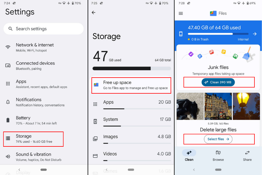Android Clean Up Phone Storage Instructions Android Clean Up Phone Storage Instructions