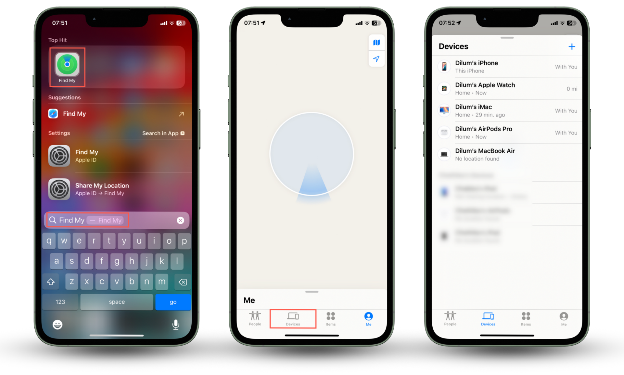 This screenshot shows how to use the Find My app on an Apple device. This is what you must use to disable a lost iPhone. This screenshot shows how to use the Find My app on an Apple device. This is what you must use to disable a lost iPhone.