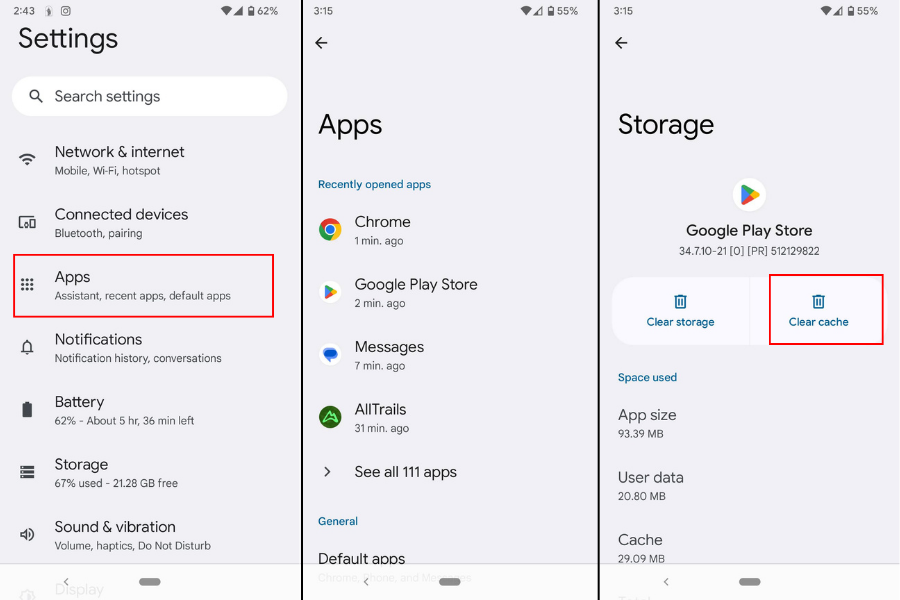 Android Clear App Cache Android Clear App Cache
