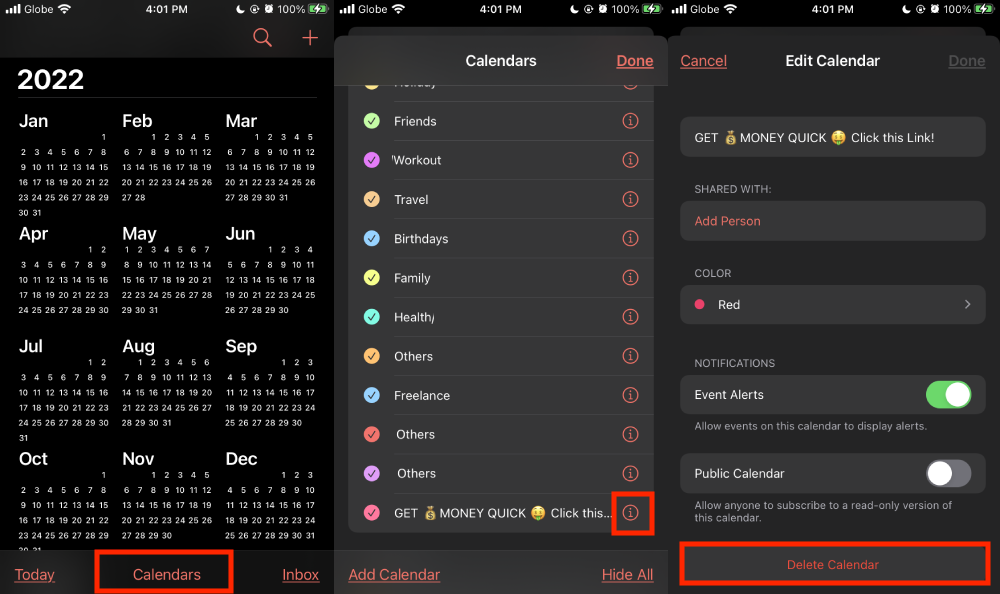 How to delete spam calendar on iPhone How to delete spam calendar on iPhone