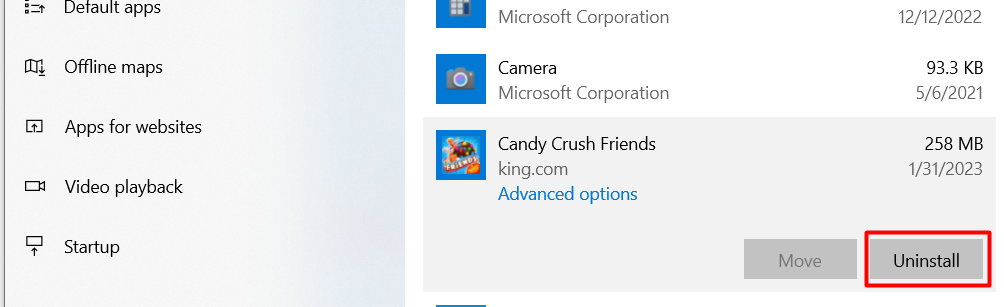 Windows Uninstall Application Windows Uninstall Application