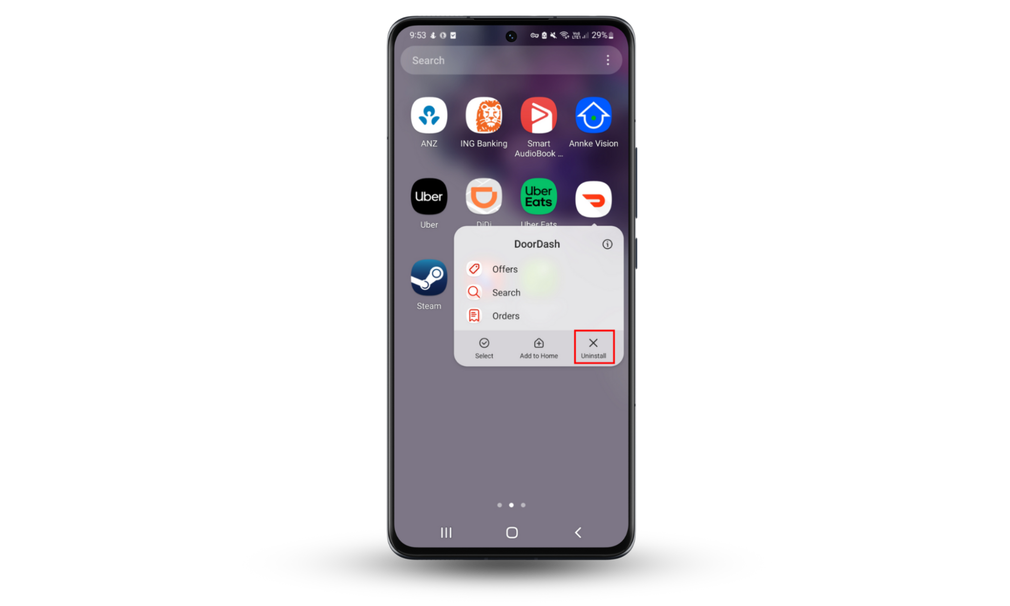 This screenshot shows how to uninstall suspicious apps on Android if your boyfriend is tracking your phone. This screenshot shows how to uninstall suspicious apps on Android if your boyfriend is tracking your phone.
