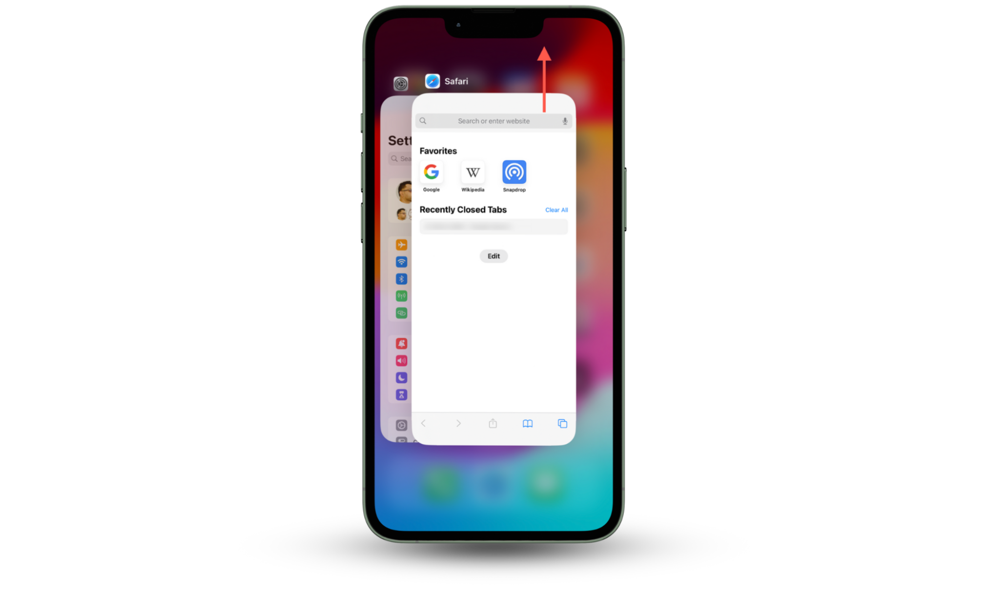 Screenshots that demonstrate how to force quit background apps via the phone's App Switcher if your phone keeps glitching. Screenshots that demonstrate how to force quit background apps via the phone's App Switcher if your phone keeps glitching.