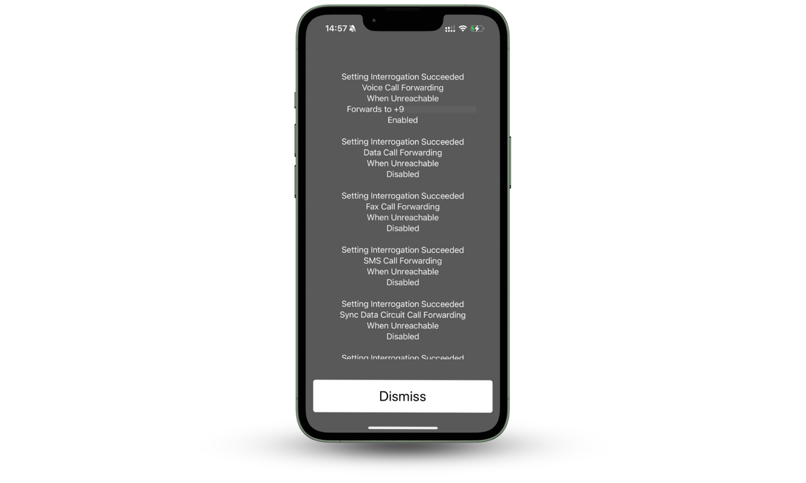 If you want to Catch Someone Spying on Your Phone, check if call forwarding is on on your phone. Dial *#62#. If this code comes back with a number, someone might be spying on you. If you want to Catch Someone Spying on Your Phone, check if call forwarding is on on your phone. Dial *#62#. If this code comes back with a number, someone might be spying on you.