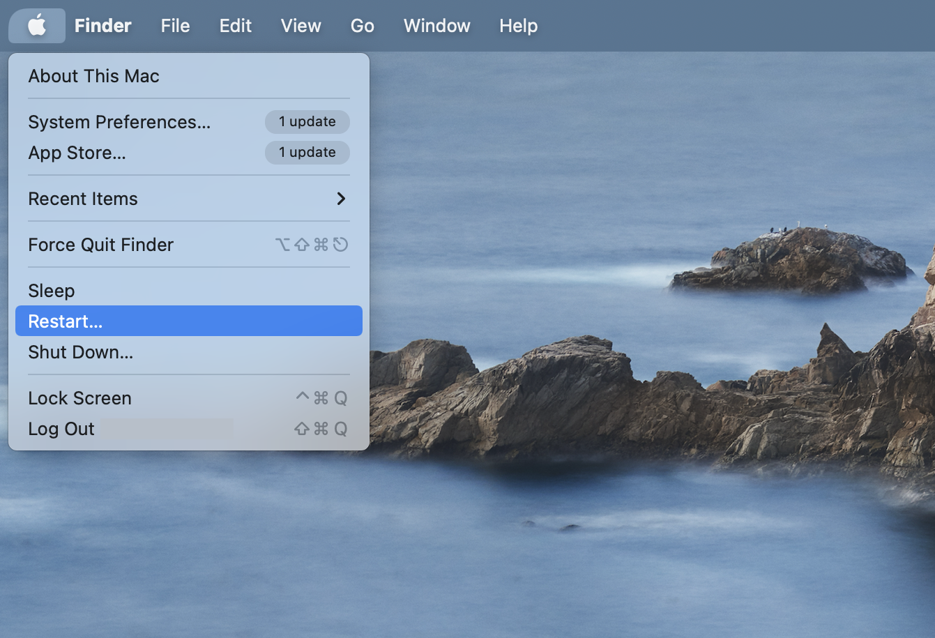 Apple icon > About this Mac Apple icon > About this Mac