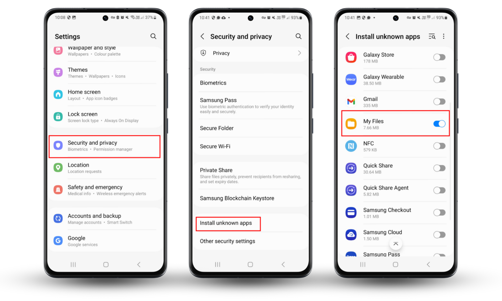 Android screenshots showing how to prevent suspicious apps from being able to install others as a way to stop your girlfriend spying on your phone. Android screenshots showing how to prevent suspicious apps from being able to install others as a way to stop your girlfriend spying on your phone.