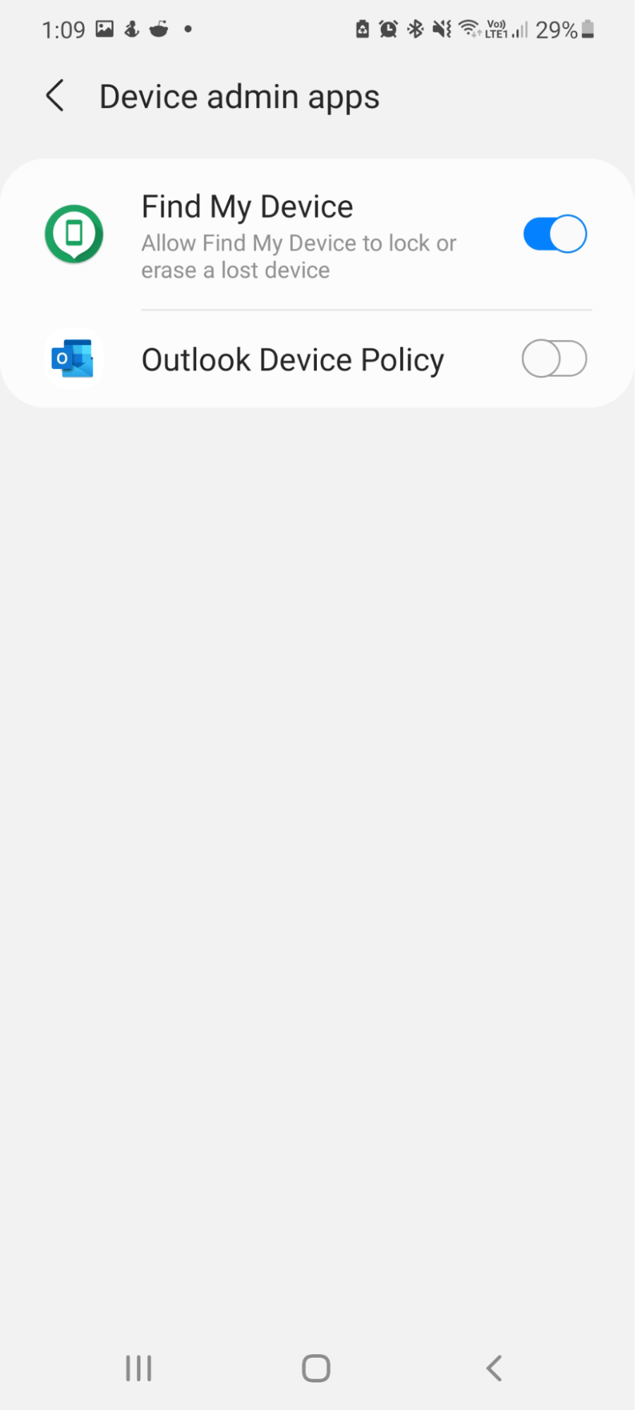 Turn on Find My Device Turn on Find My Device