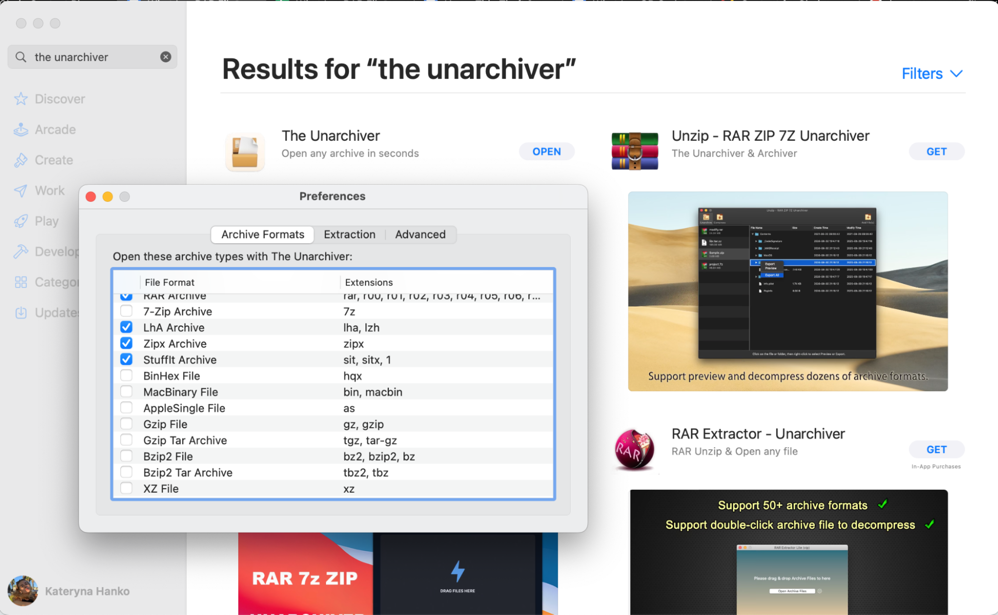 The Unarchiver in App Store The Unarchiver in App Store