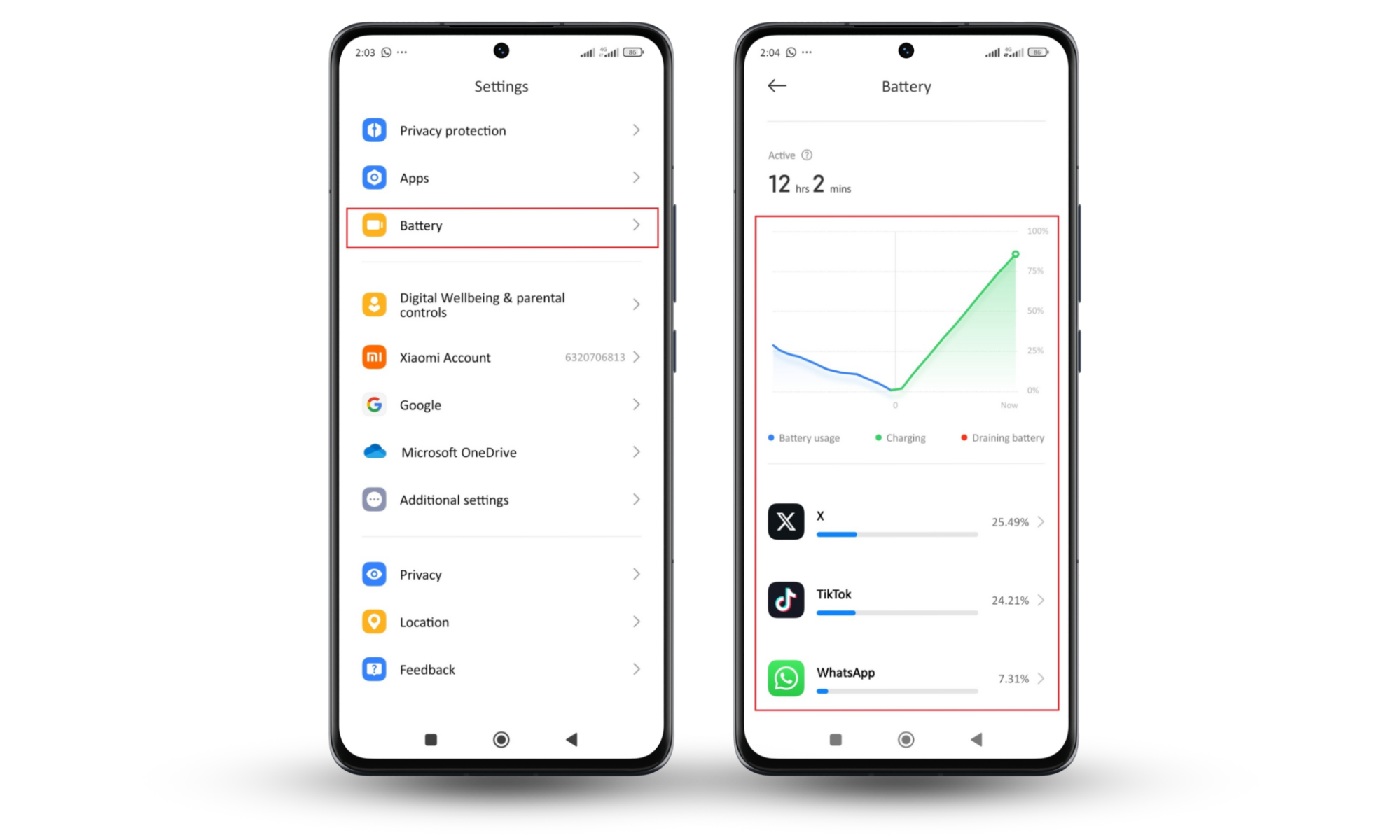 Instructions on how to check battery usage to tell if your android phone is hacked by accessing Settings, selecting Battery, and reviewing Battery Usage for unusual activity. Instructions on how to check battery usage to tell if your android phone is hacked by accessing Settings, selecting Battery, and reviewing Battery Usage for unusual activity.