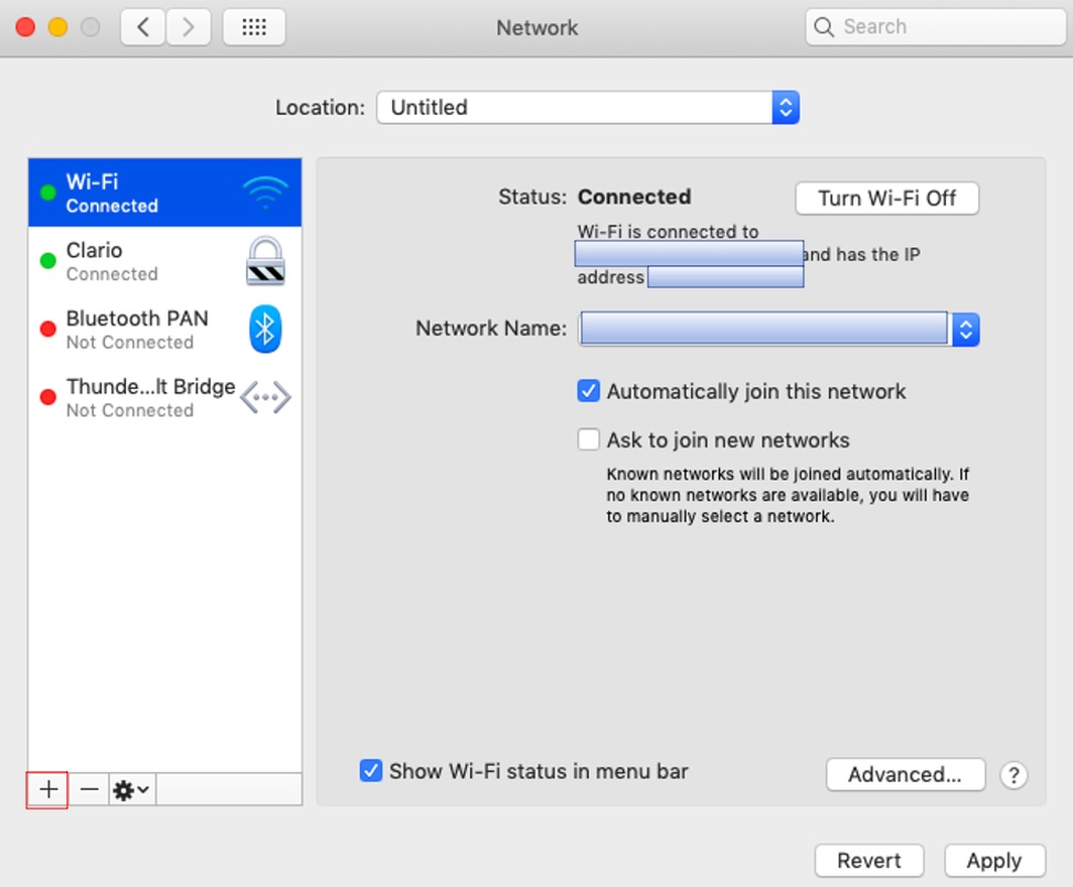 Access VPN settings Access VPN settings