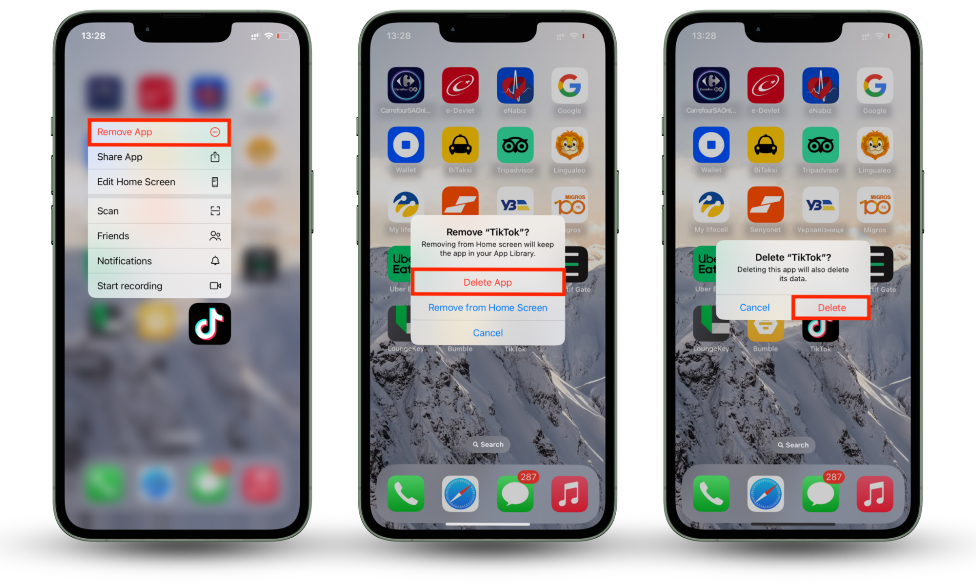 Instructions on deleting suspicious apps on your iPhone. Instructions on deleting suspicious apps on your iPhone.