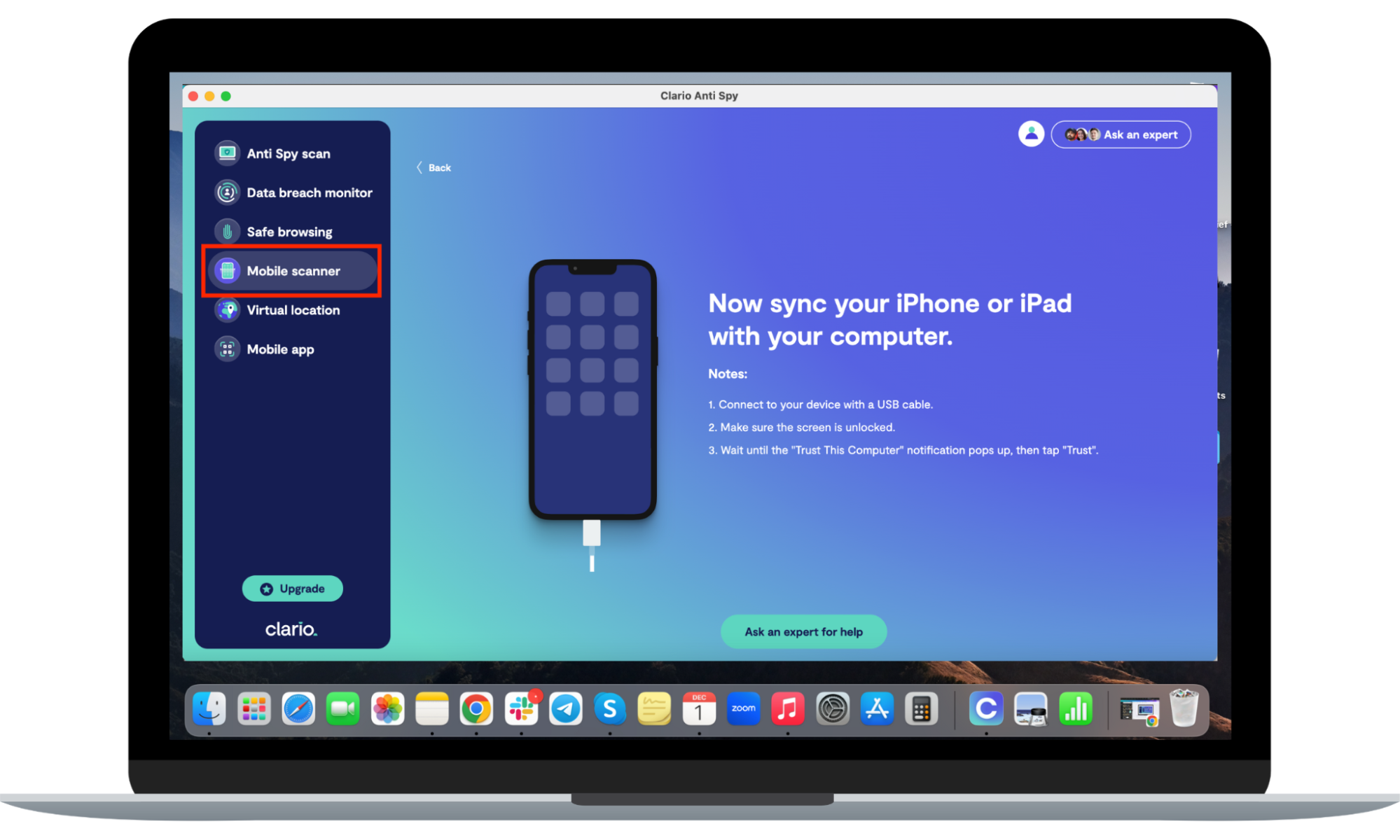 Running a scan for actual spyware with Clario AntiSpy since it's impossible for someone to spy on your phone through only linked contacts on an iPhone. Running a scan for actual spyware with Clario AntiSpy since it's impossible for someone to spy on your phone through only linked contacts on an iPhone.