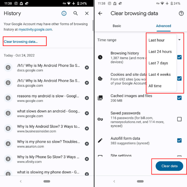 Google Chrome Clear Browser Cache Instructions Google Chrome Clear Browser Cache Instructions
