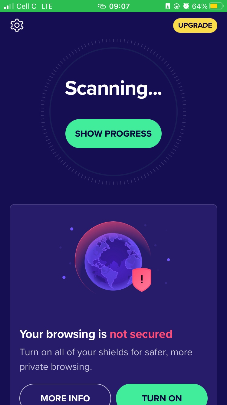 avast checking browser safety on iPhone avast checking browser safety on iPhone