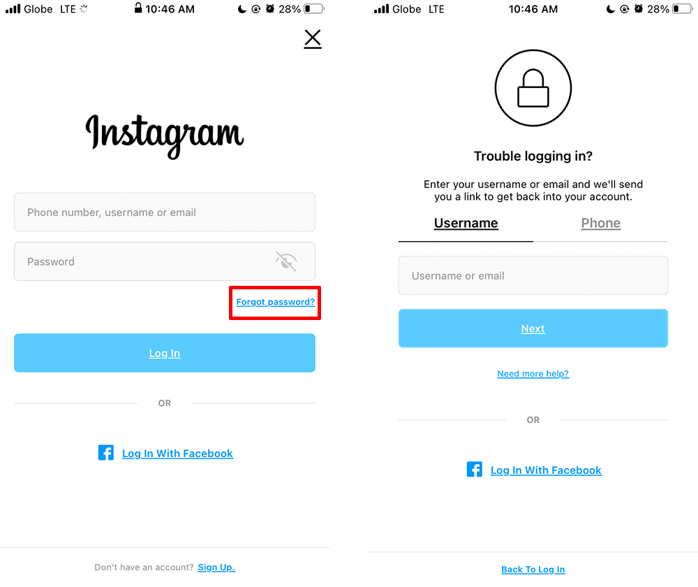 How to recover Instagram account password How to recover Instagram account password