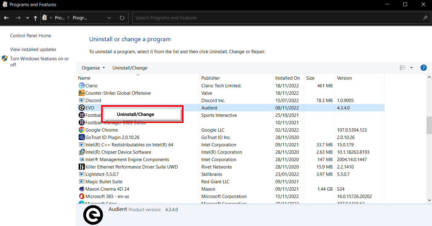 Uninstall a program on Windows Uninstall a program on Windows
